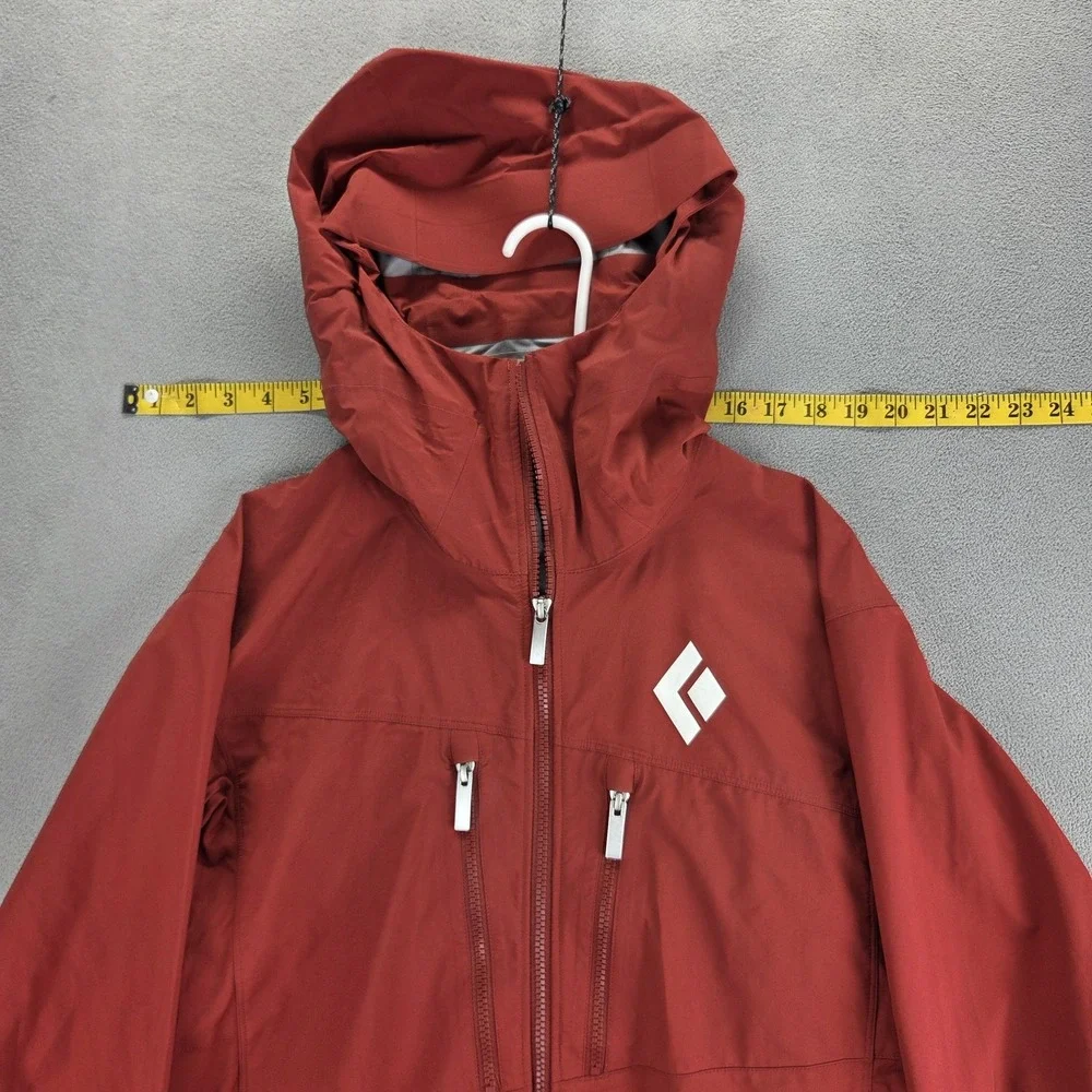 Black Diamond Jacket Mens Medium Red Dawn Patrol Hybrid Shell Ski Snowboard